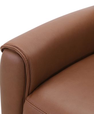 Ashlinn 4-Pc. Leather Chaise Sectional, Exclusively at Macy's