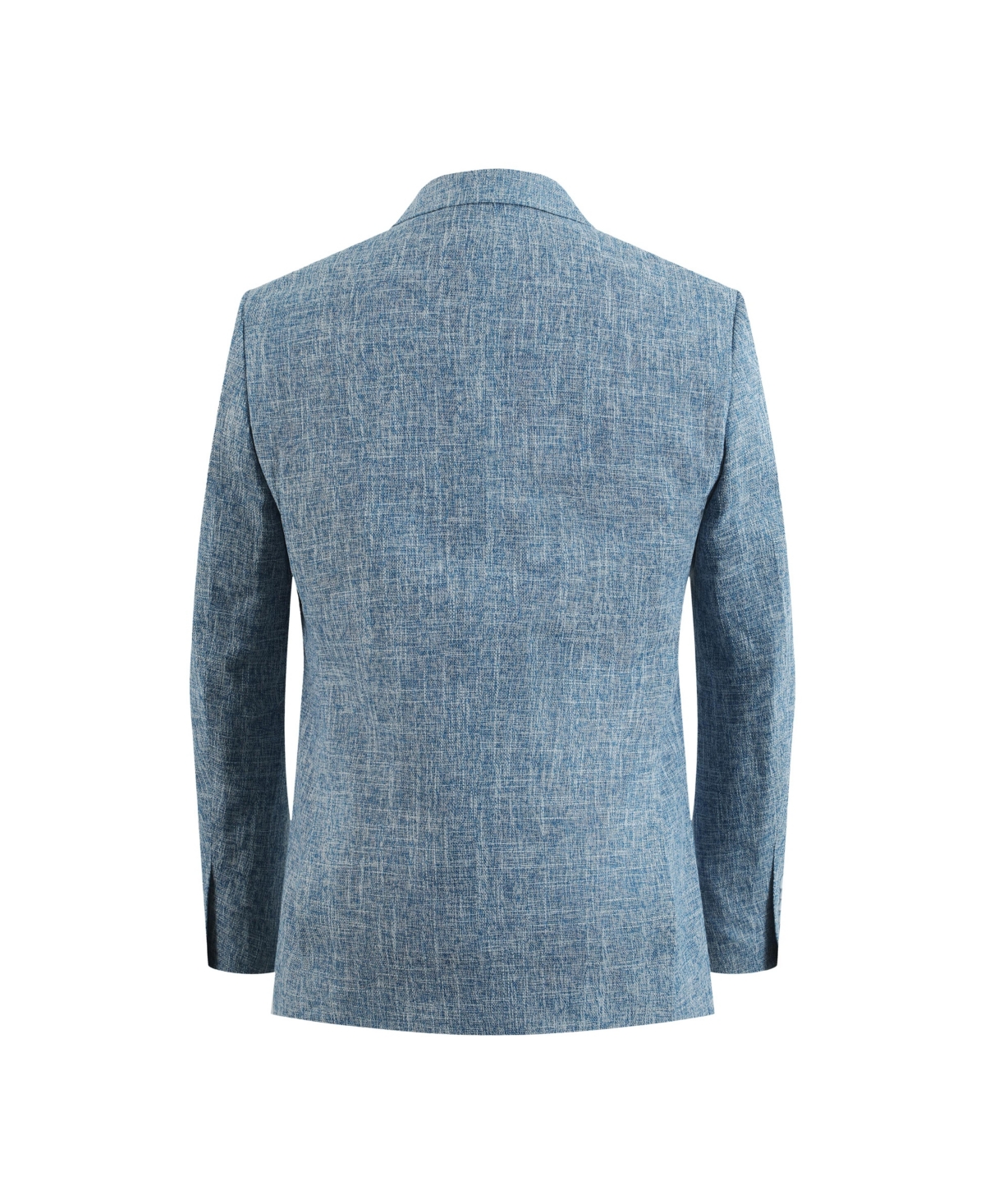 Elie Balleh Boys Blue Slim Fit Clasic Melange Jacket