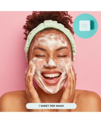 Makeup Remover & Face Wash Sheets, Instantly Dissolves, 25 - 50 Washes