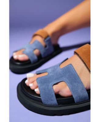 Morte Leather Slide Sandal (Women)