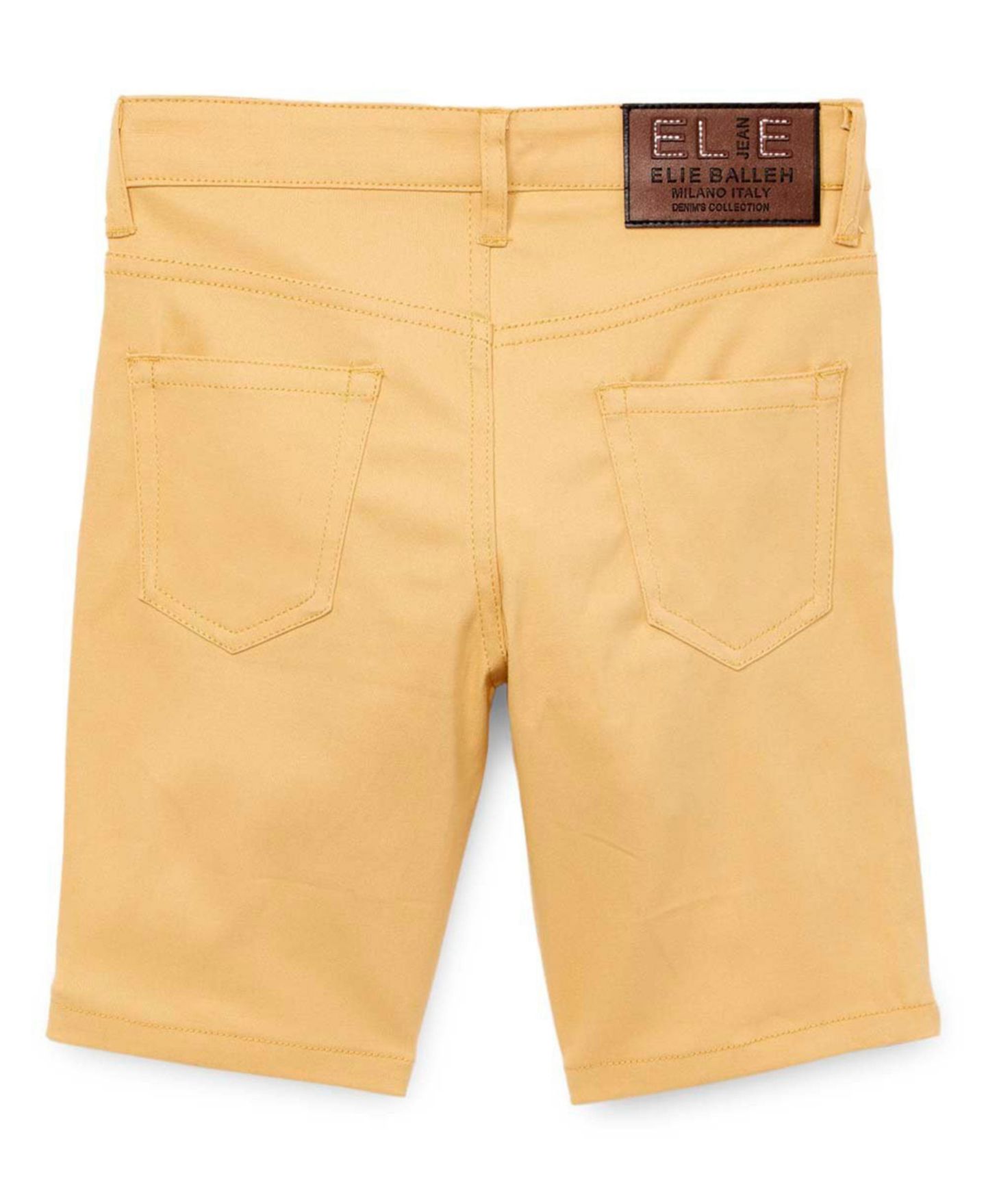 Шорты Elie Balleh Khaki Cotton Twill для мальчиков, цвет: Хаки — фото 2