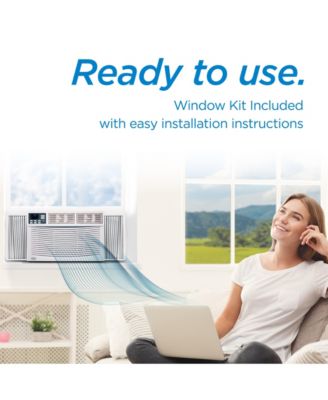 BLACK+DECKER Window Air Conditioner 10,000 BTU, AC Window Unit Cools Up to 450 Square Feet