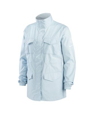 Women's Light Blue Paris Saint-Germain M65 Woven Full-Zip Jacket