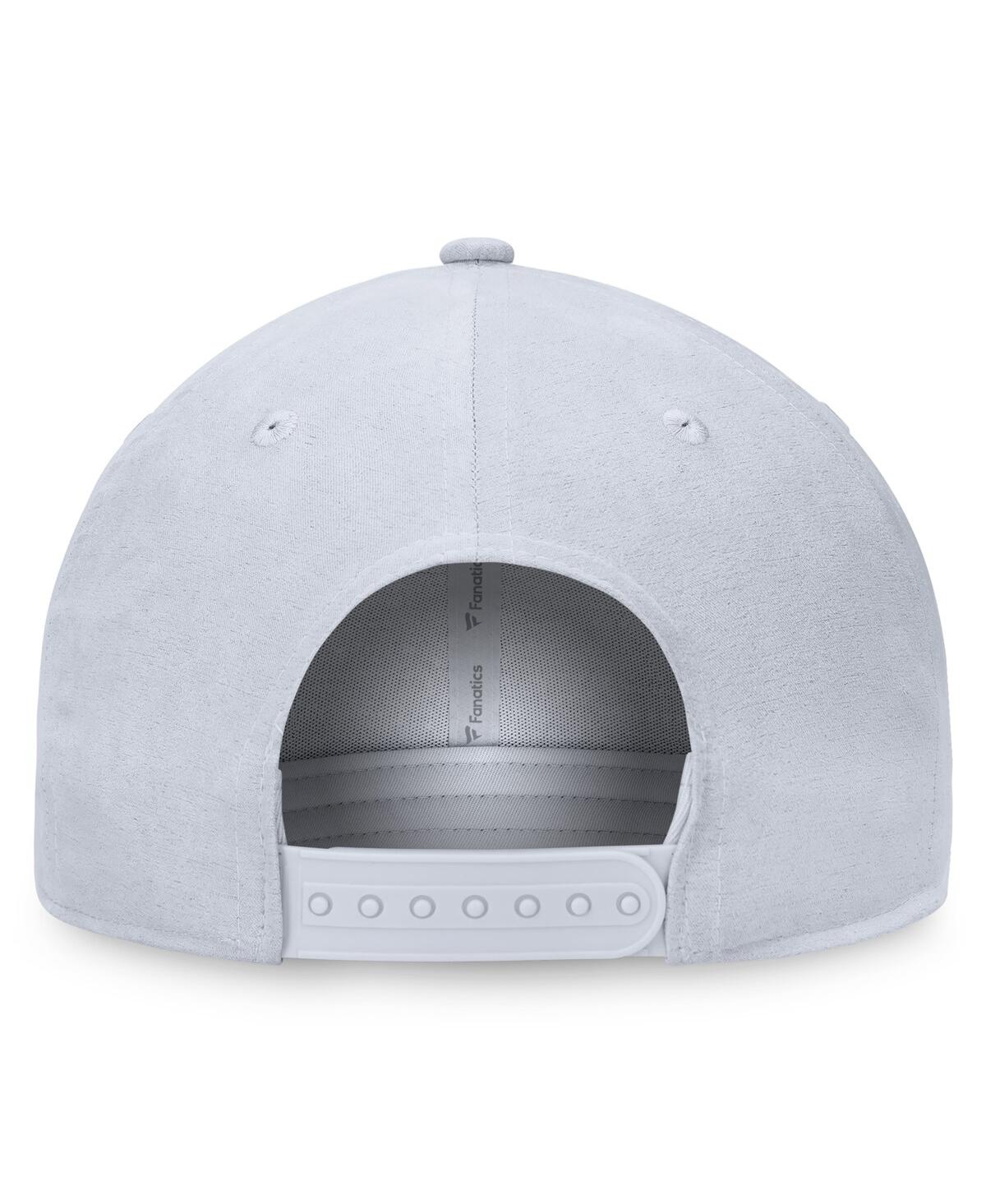 Fanatics Men's Gray New York Islanders Heritage Adjustable Hat