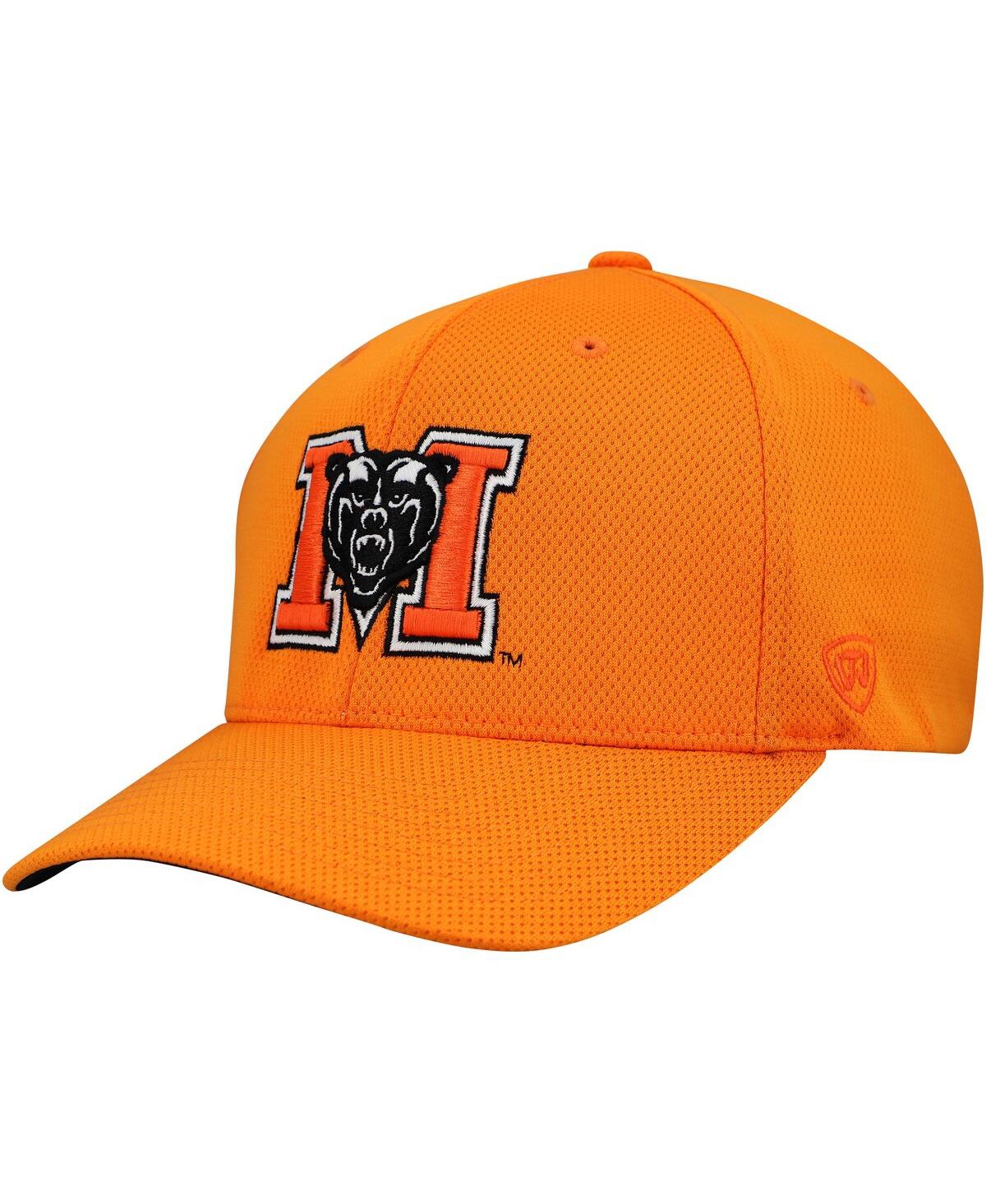 Top Of The World Men's Orange Mercer Bears Reflex Hybrid Tech Flex Hat