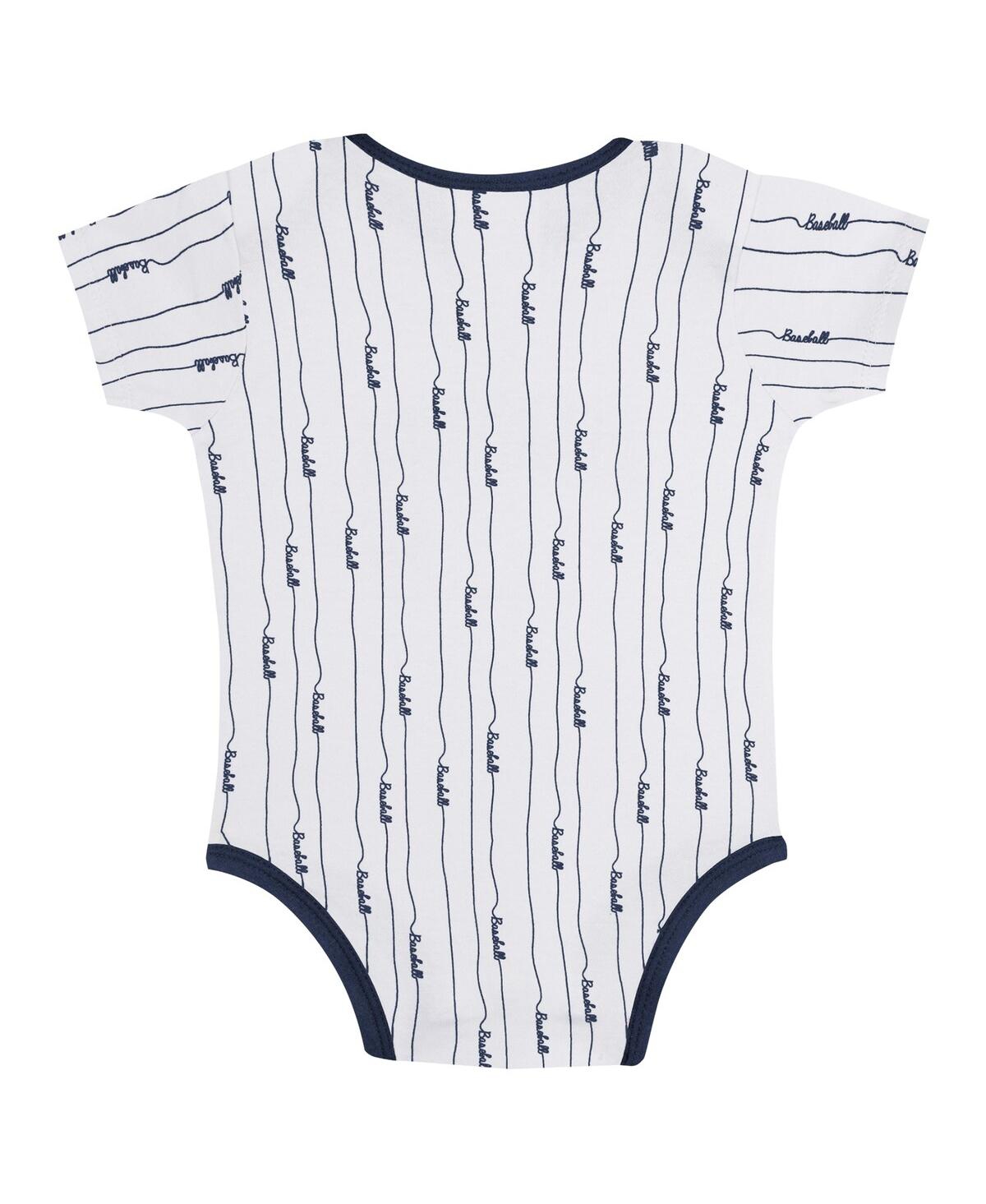 Outerstuff Baby Boys And Girls New York Yankees Play Ball Bodysuit Set, 2-pack