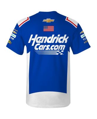 Men's Blue Kyle Larson Valvoline Uniform T-Shirt