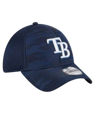 Men's Navy Tampa Bay Rays Subtle Camo 39THIRTY Flex Hat