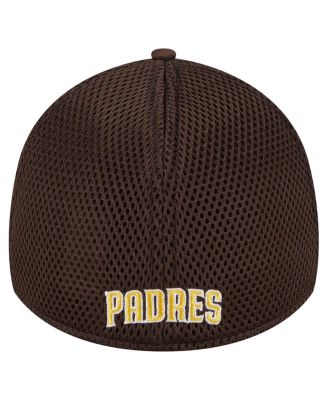 Men's Dark Brown San Diego Padres Subtle Camo 39THIRTY Flex Hat