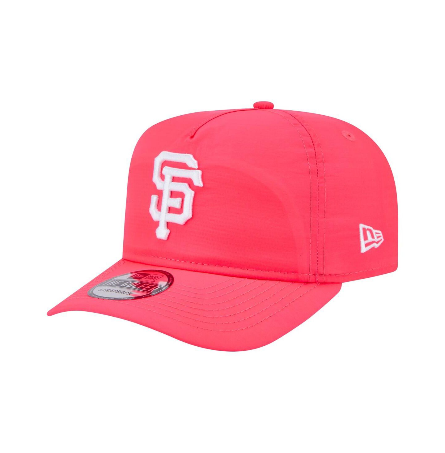 Мужская кепка New Era Pink San Francisco Giants Everyday Golfer Adjustable Hat — фото 1