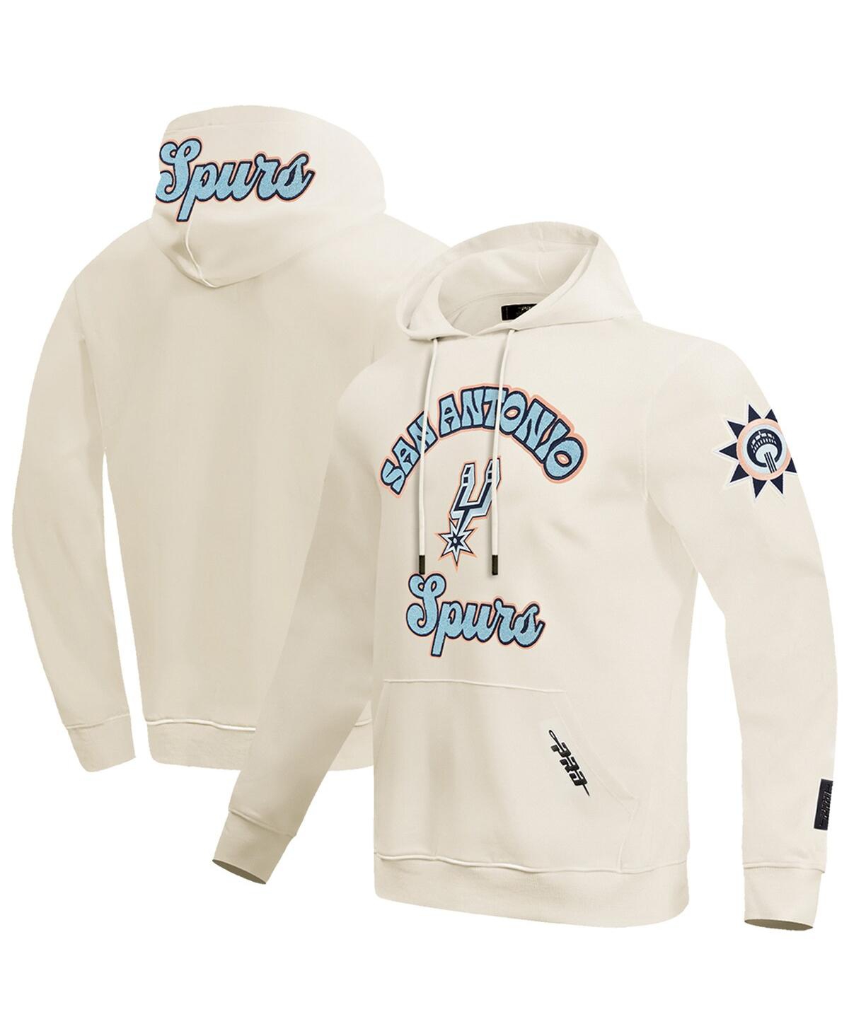 Men's Cream San Antonio Spurs 2024/25 City Edition Pullover Hoodie - Cream