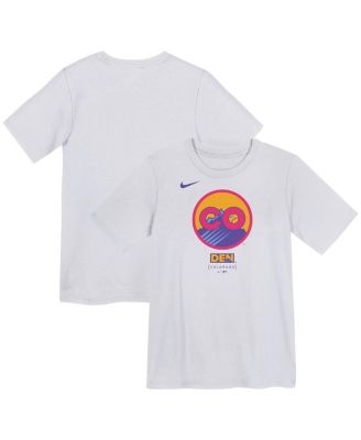 Nike - Preschool White Colorado Rockies 2025 City Connect Logo T-Shirt