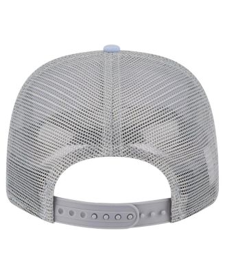 Men's Light Blue/Gray Philadelphia 76ers Adventure Aloha Pattern 9SEVENTY Stretch-Snap Hat