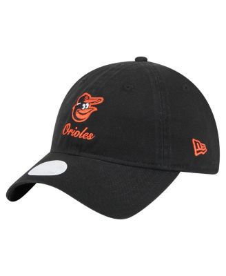 New Era - Women's&nbsp; Black Baltimore Orioles Preppy Team 9TWENTY Adjustable Hat