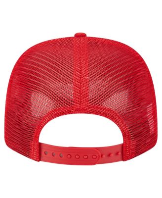 Men's Red Kansas City Chiefs Main Trucker 9SEVENTY Stretch Snap Hat