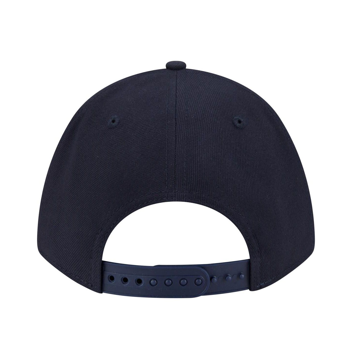 Мужская кепка New Era Navy Atlanta Braves 9FORTY M-Crown Adjustable Hat — фото 4