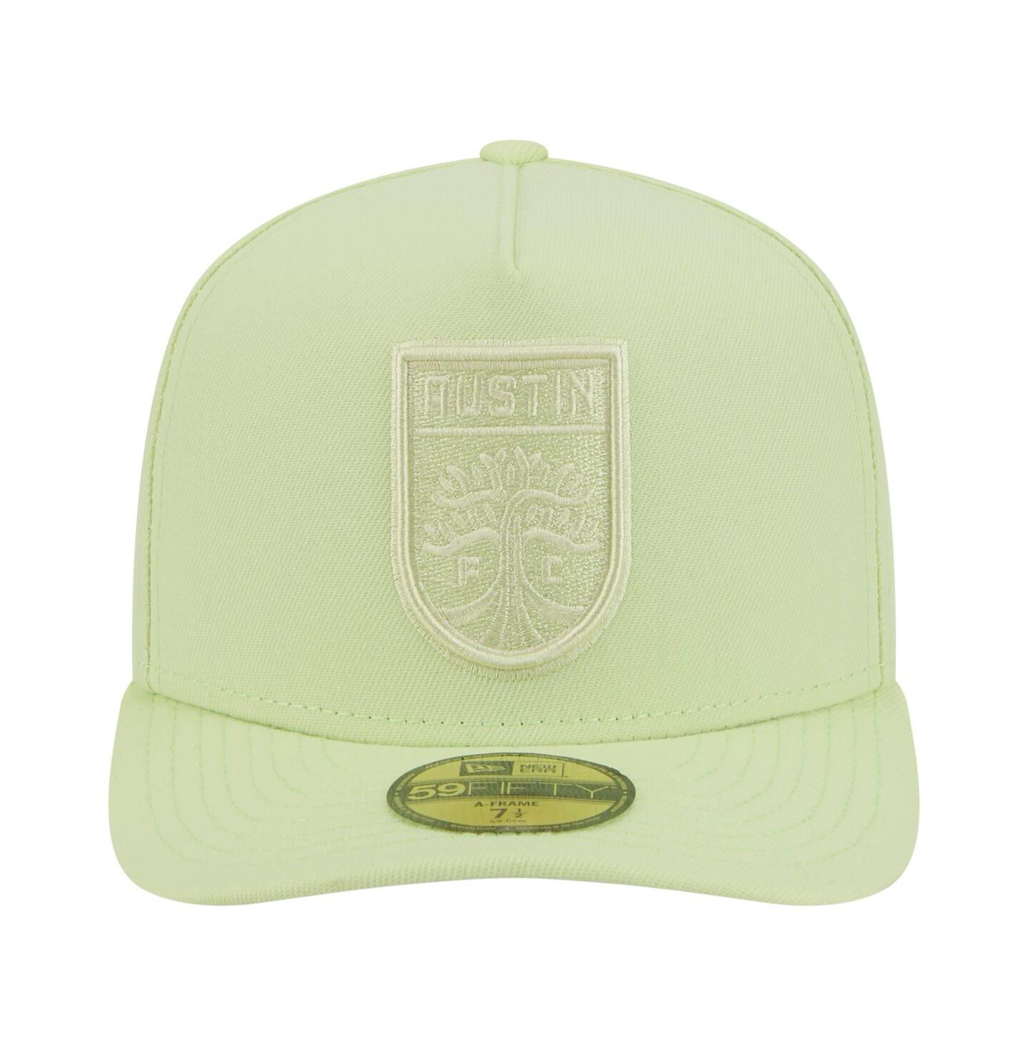 Мужские головные уборы New Era Green Austin FC Color Pack A-Frame 59FIFTY Fitted Hat — фото 2