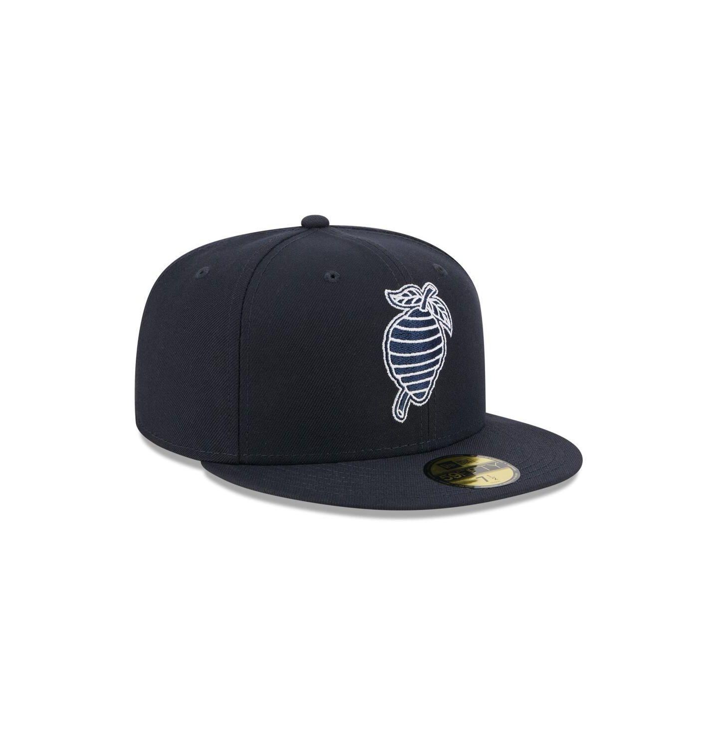 Мужская кепка New Era Navy Charlotte Knights Theme Nights 59FIFTY Fitted Hat — фото 3