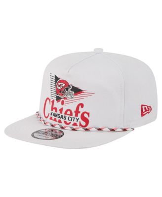 New Era - Men's White Kansas City Chiefs Collide Golfer Snapback Hat
