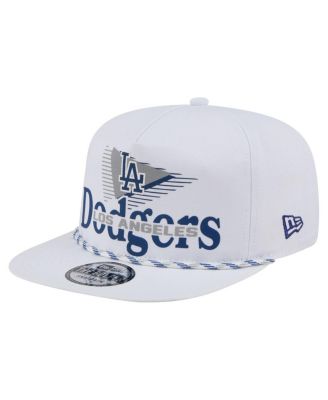New Era - Men's  White Los Angeles Dodgers Collide Golfer Snapback Hat