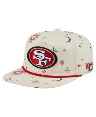 New Era - Men's Cream San Francisco 49ers Celestial Golfer Adjustable Hat