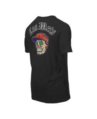 Men's Black New York Mets Sugar Skulls T-Shirt