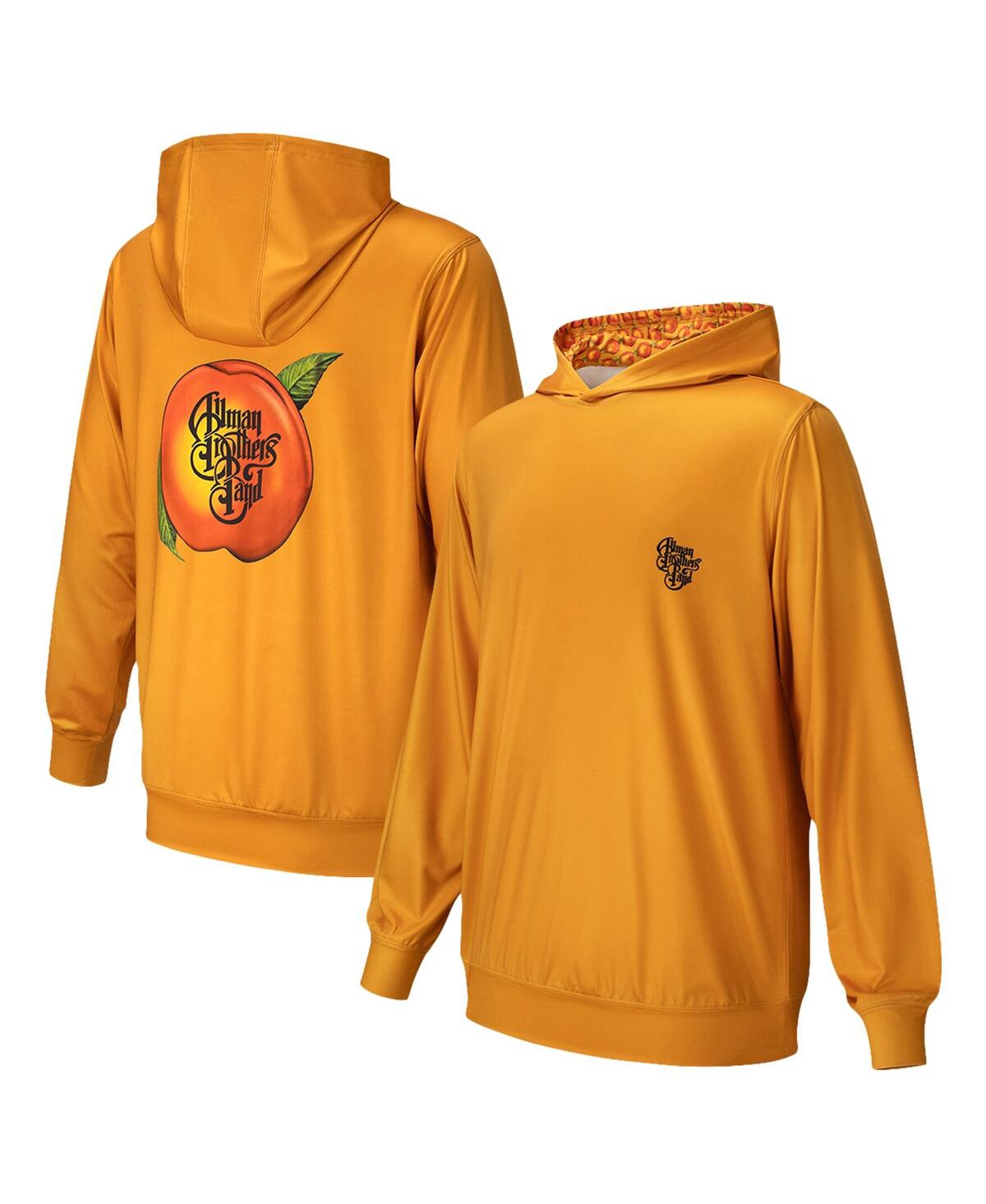 Men's and Women's Orange The Allman Brothers Band Eat a Peach Pullover Hoodie - Orange