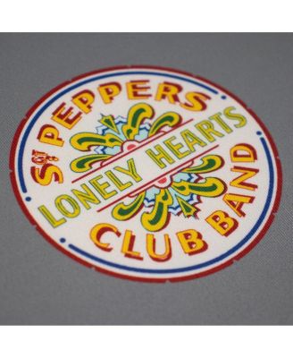 Men's and Women's Gray The Beatles Sgt. Pepper Vintage Seal UPF 50 Pullover Hoodie