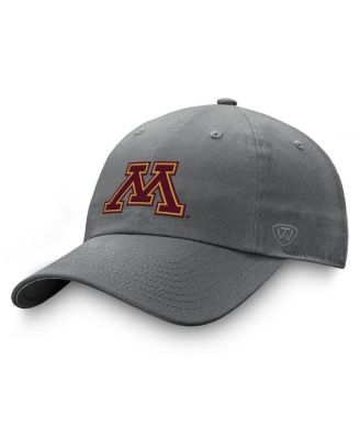 Top of the World - Men's Gray Minnesota Golden Gophers Victory Staple Adjustable Hat