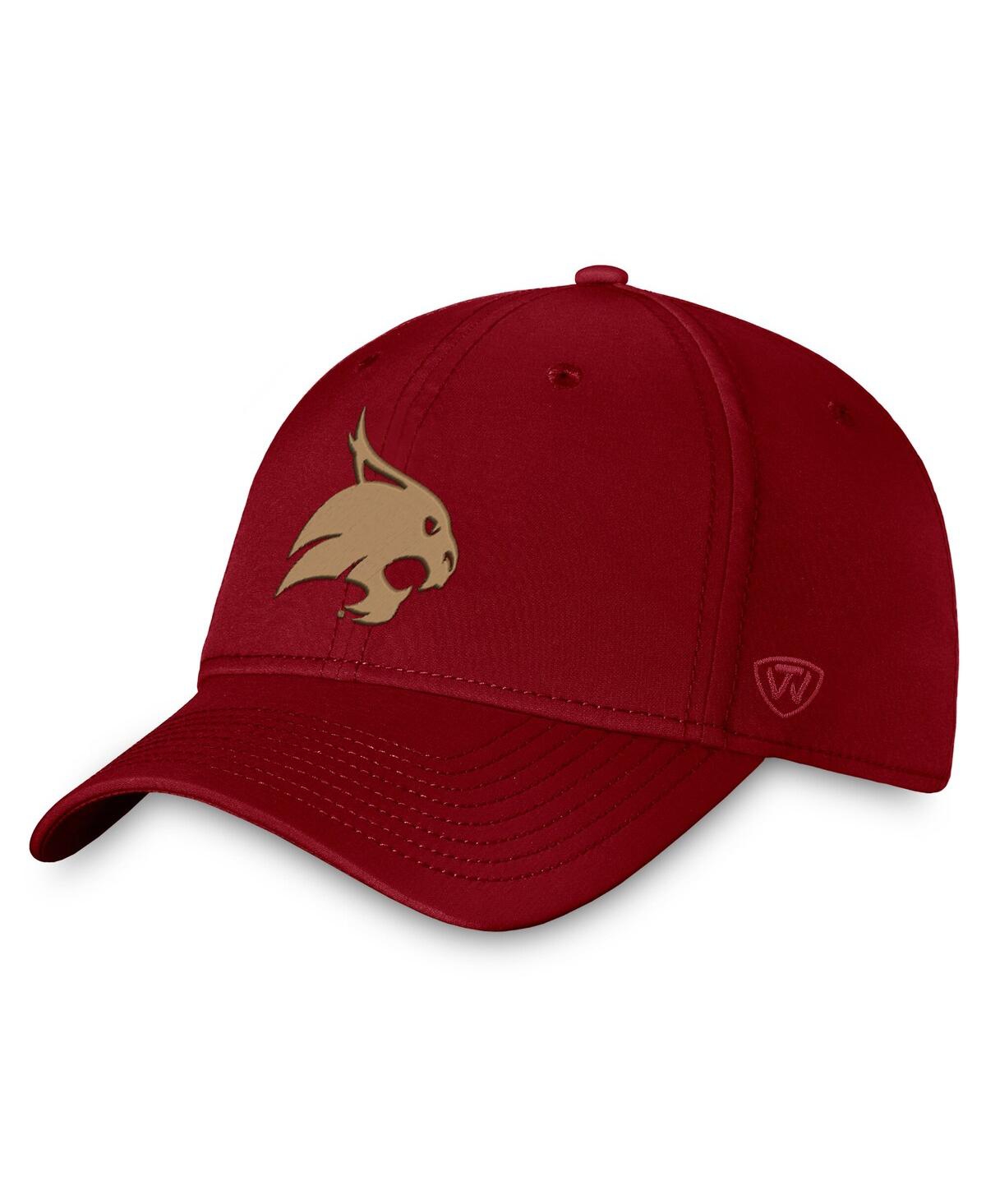 Top Of The World Men's Maroon Texas State Bobcats Reflex Flex Hat