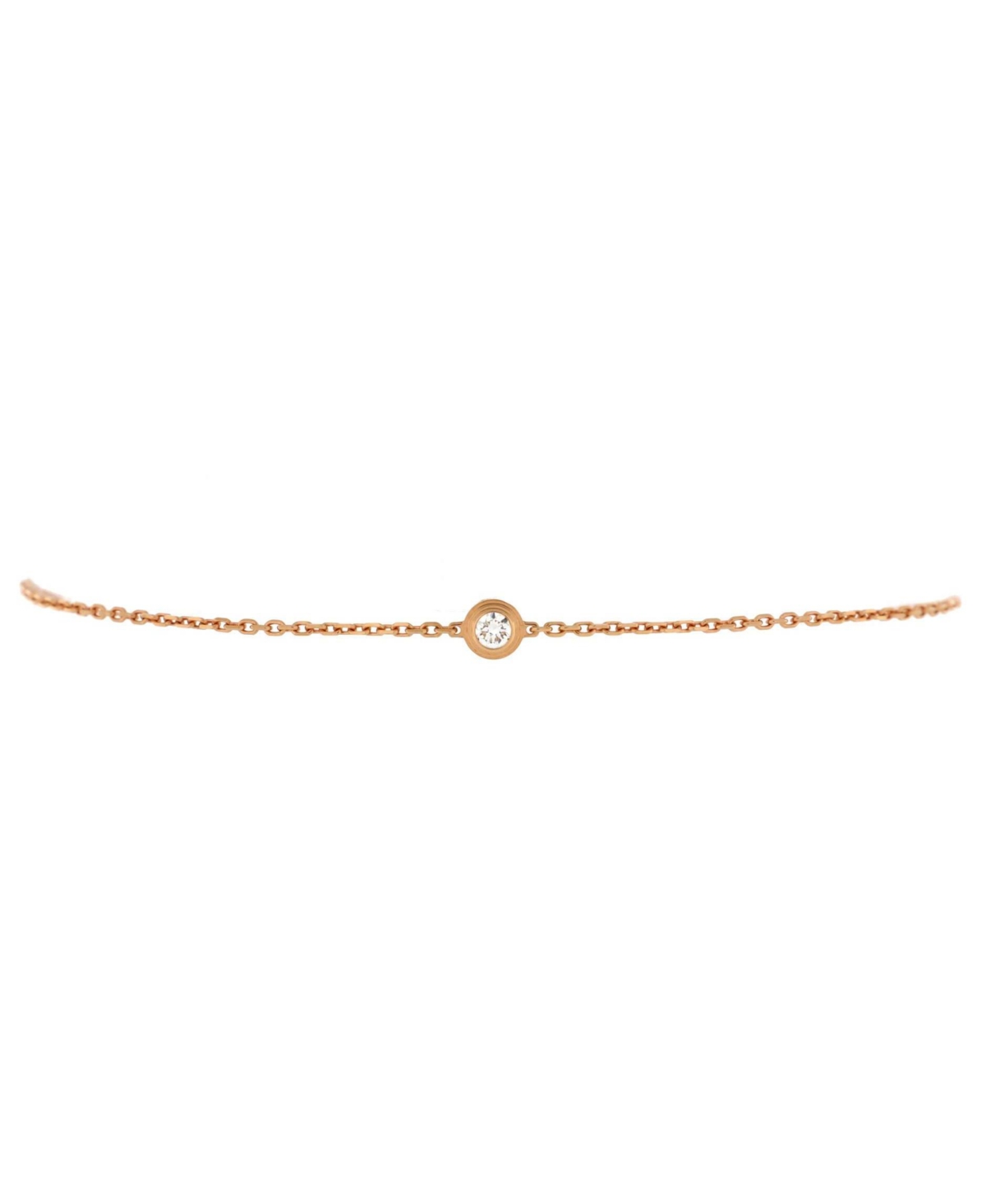 Xs D'Amour Bracelet 18K Rose Gold and Diamond - 18k rose gold