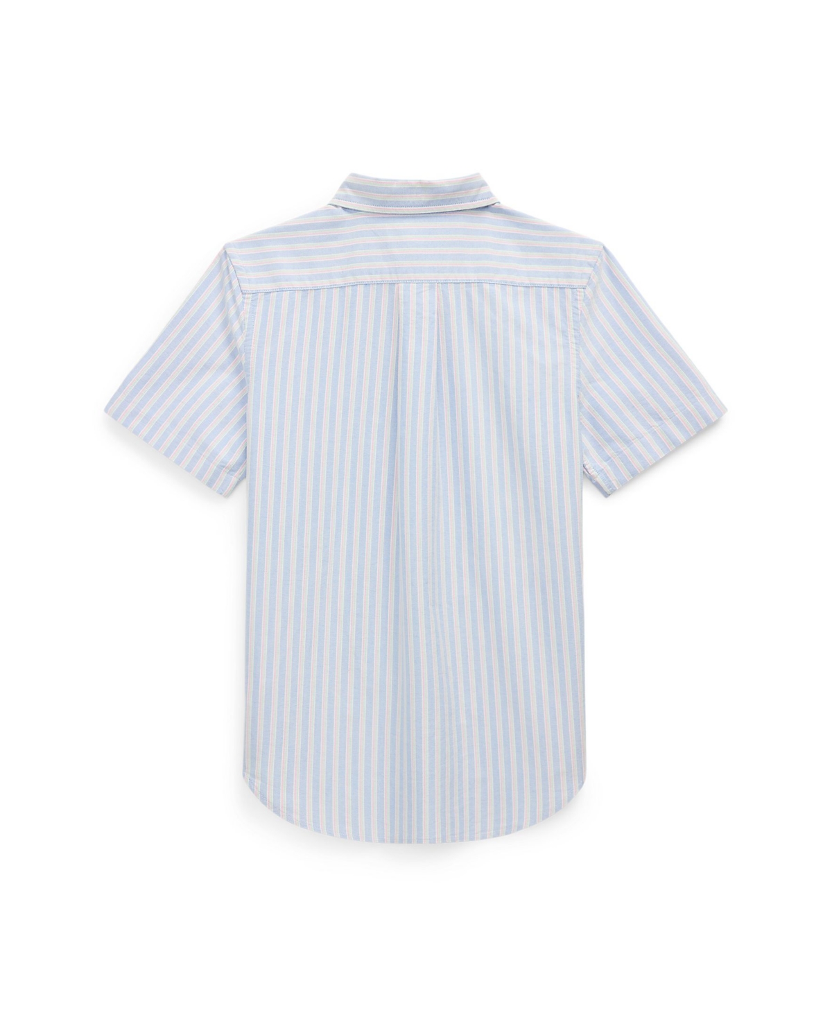 Polo Ralph Lauren Big Boys Striped Oxford Short Sleeve Shirt