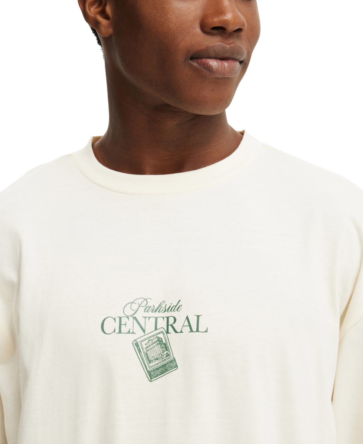 COTTON ON MEN'S BOX FIT GRAPHIC T-SHIRT 