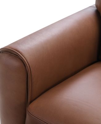 Ashlinn 5-Pc. Leather Chaise Sectional, Exclusively at Macy's