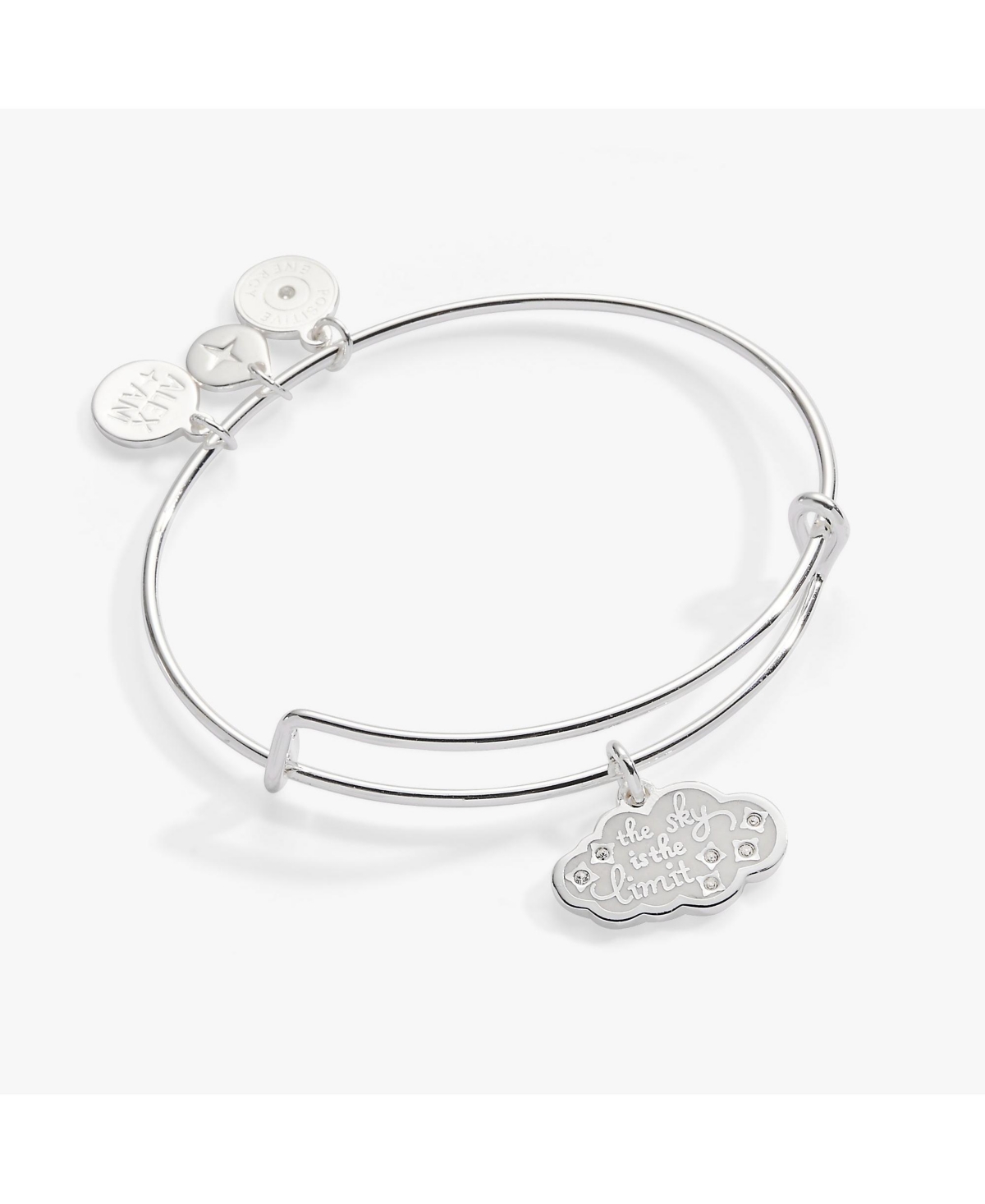 The Sky is the Limit Bangle Bracelet - Silver