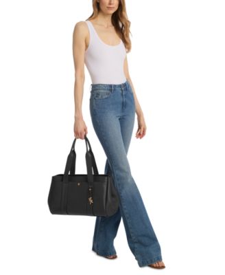 Michael Kors Romee Large Leather East West Tote - Macy's
