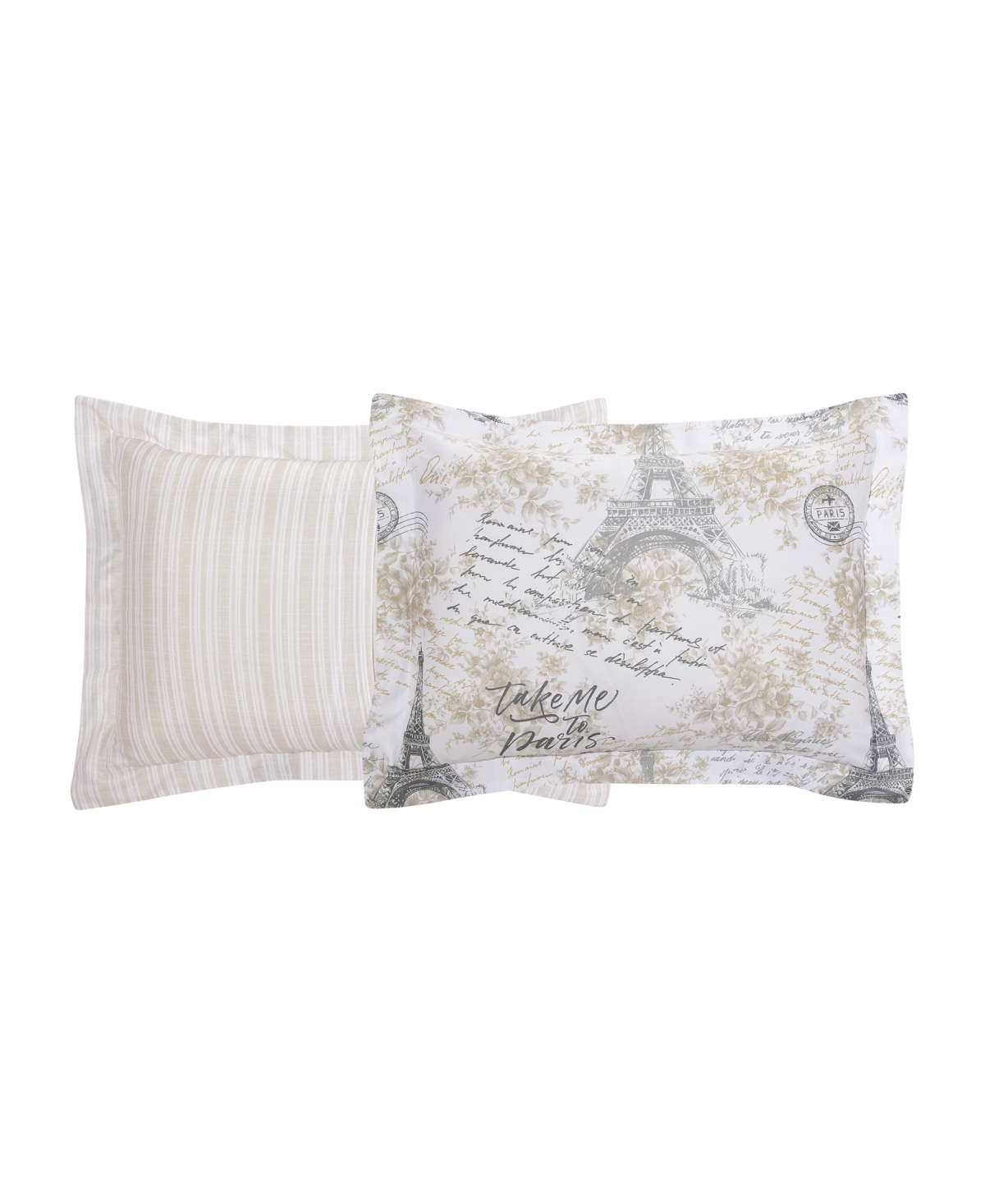 Sunham Paris Floral 8-pc. Comforter Set In Brown