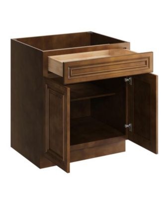 W30" X H34.5" X D24" Kitchen Cabinet Base Cabinet