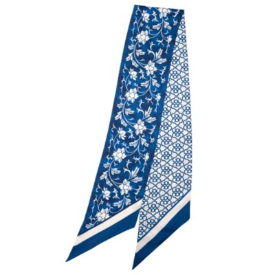 Loretta - Skinny Silk Scarf for Women