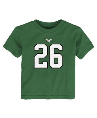 Toddler Saquon Barkley Kelly Green Philadelphia Eagles Player Name Number T-Shirt