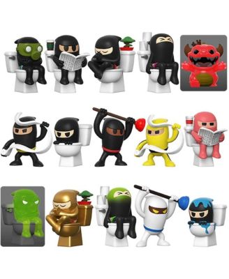Paka Paka Capsule Mystery Figure | Toilet Ninja | One Random