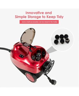 2000W Heavy Duty Multi-Purpose Steam Cleaner Mop with Detachable Handheld Unit