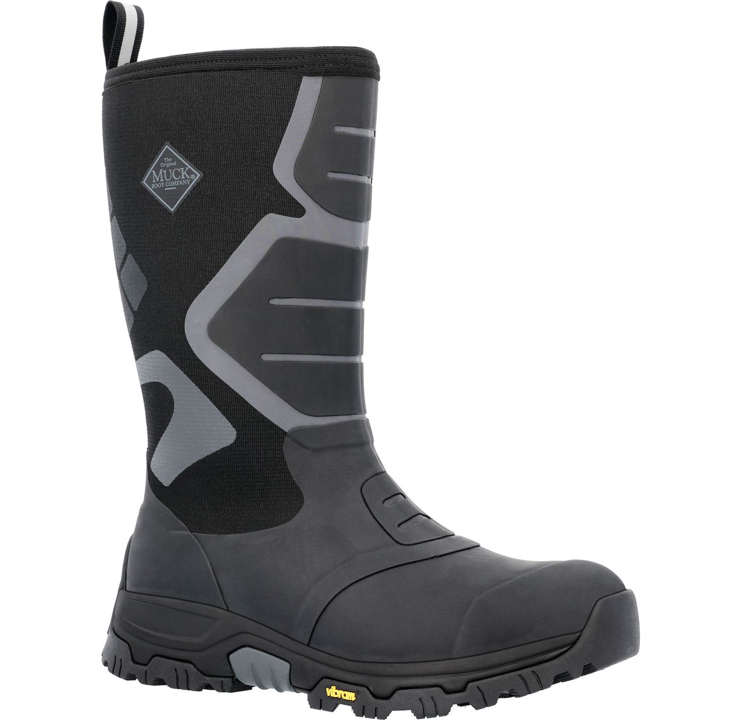 Мужские ботинки MUCK Apex Pro Vibram Arctic Grip All-Terrain Boot, цвет: Чёрный — фото 8