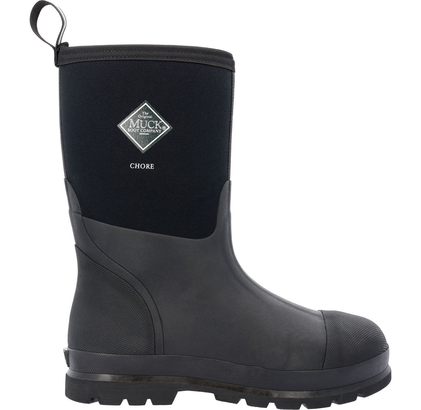Мужские ботинки MUCK Chore Classic Mid Work Boot, цвет: Чёрный — фото 1