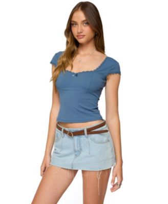 Women's Adela Square Neck Top