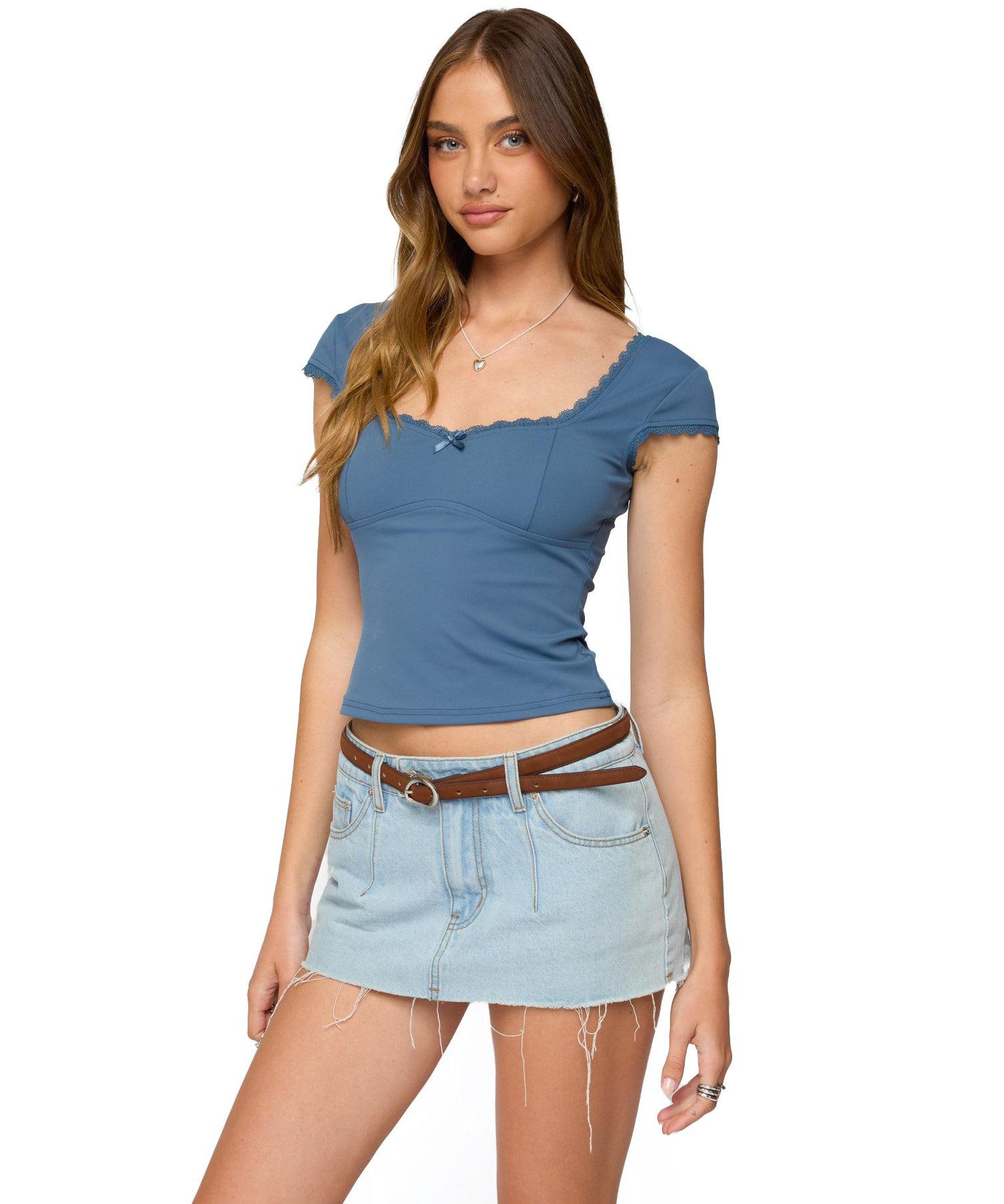 Women's Adela Square Neck Top