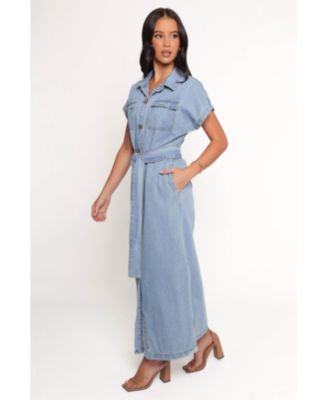 Women's Griffin Shirt Maxi Dress
