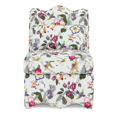 Flannel Single Dining Chair with Soft Cushioning, Pillow Cushion