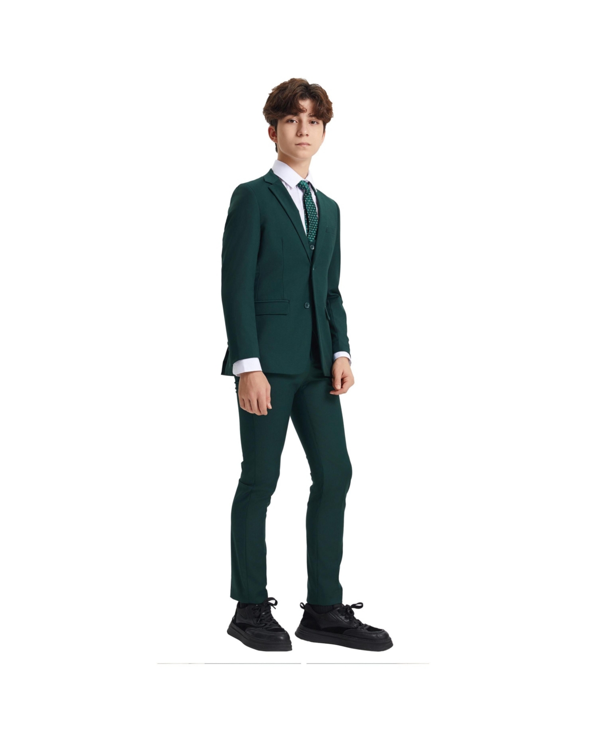 Stacy Adams Big Boys Green 5 Pc Suits - Green