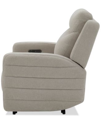 Kristyan Fabric Power Recliner with Power Headrest with Zero Wall & Heat Massage, Exclusively at Macy's